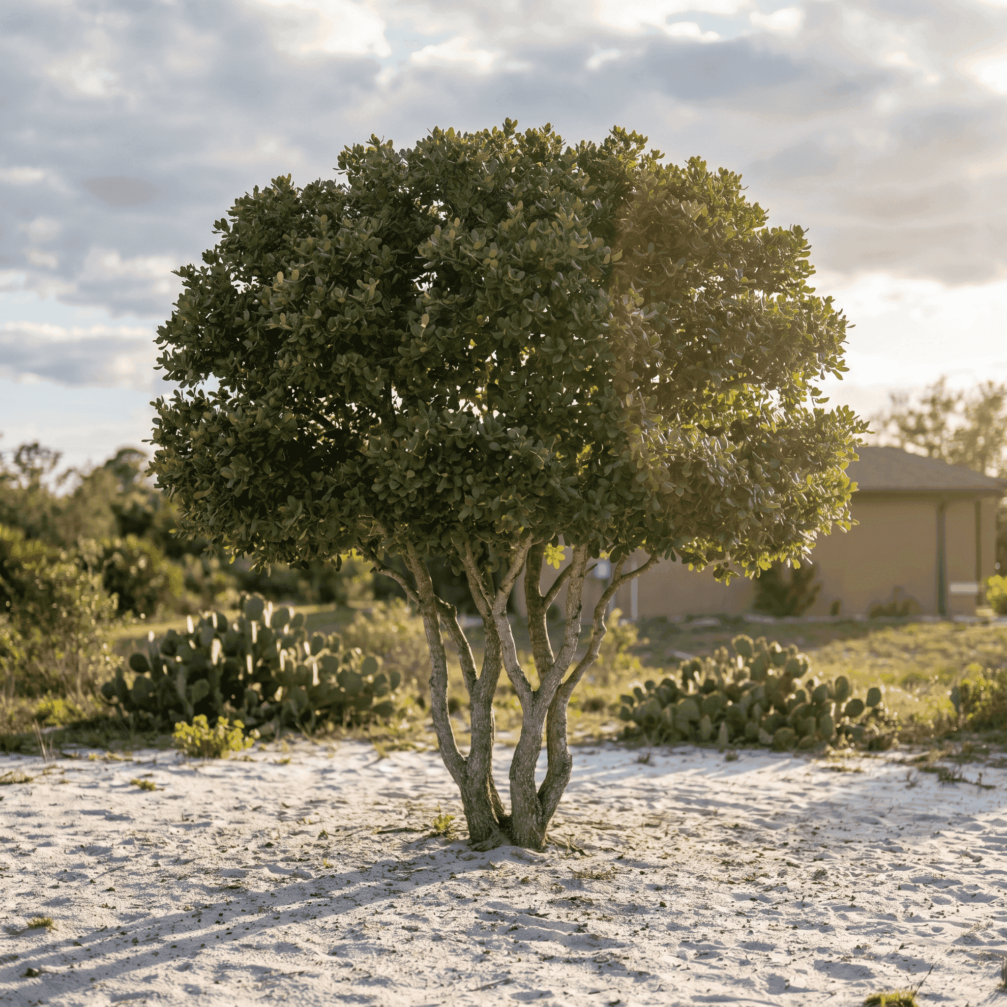 Myrtle Oak (Quercus myrtifolia)